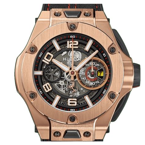 hublot unico ferrari rose gold|hublot king gold.